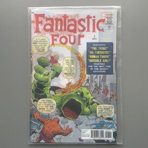 (C19) Monsters Unleashed #7 Fantastic Four Lenticular Cover Marvel 2017 Comic